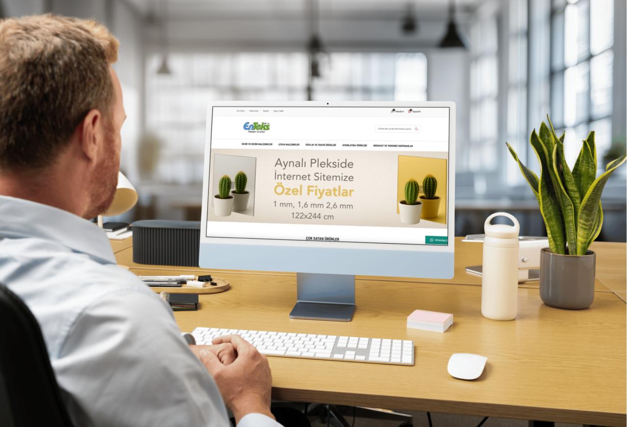 Enteks Reklam Ürünlerin'den Büyük Dijital Adım: Yeni E-Ticaret Sitemiz Yayında!