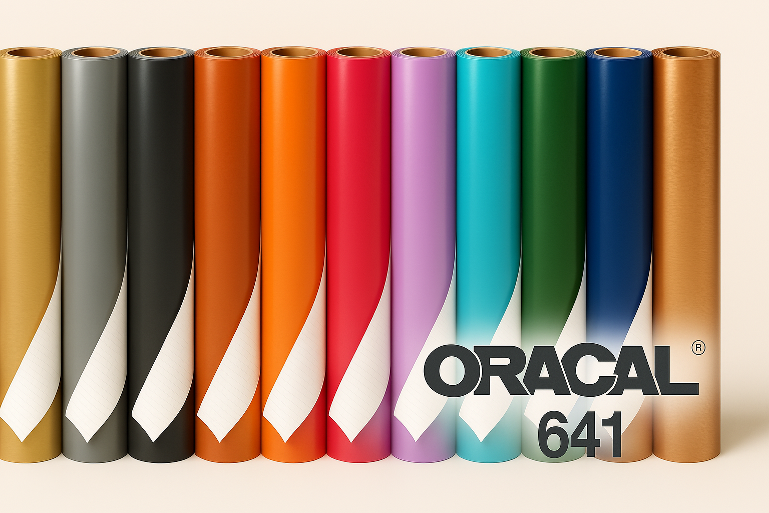 Oracal 641 Ekonomik Renkli Kesim Folyosu