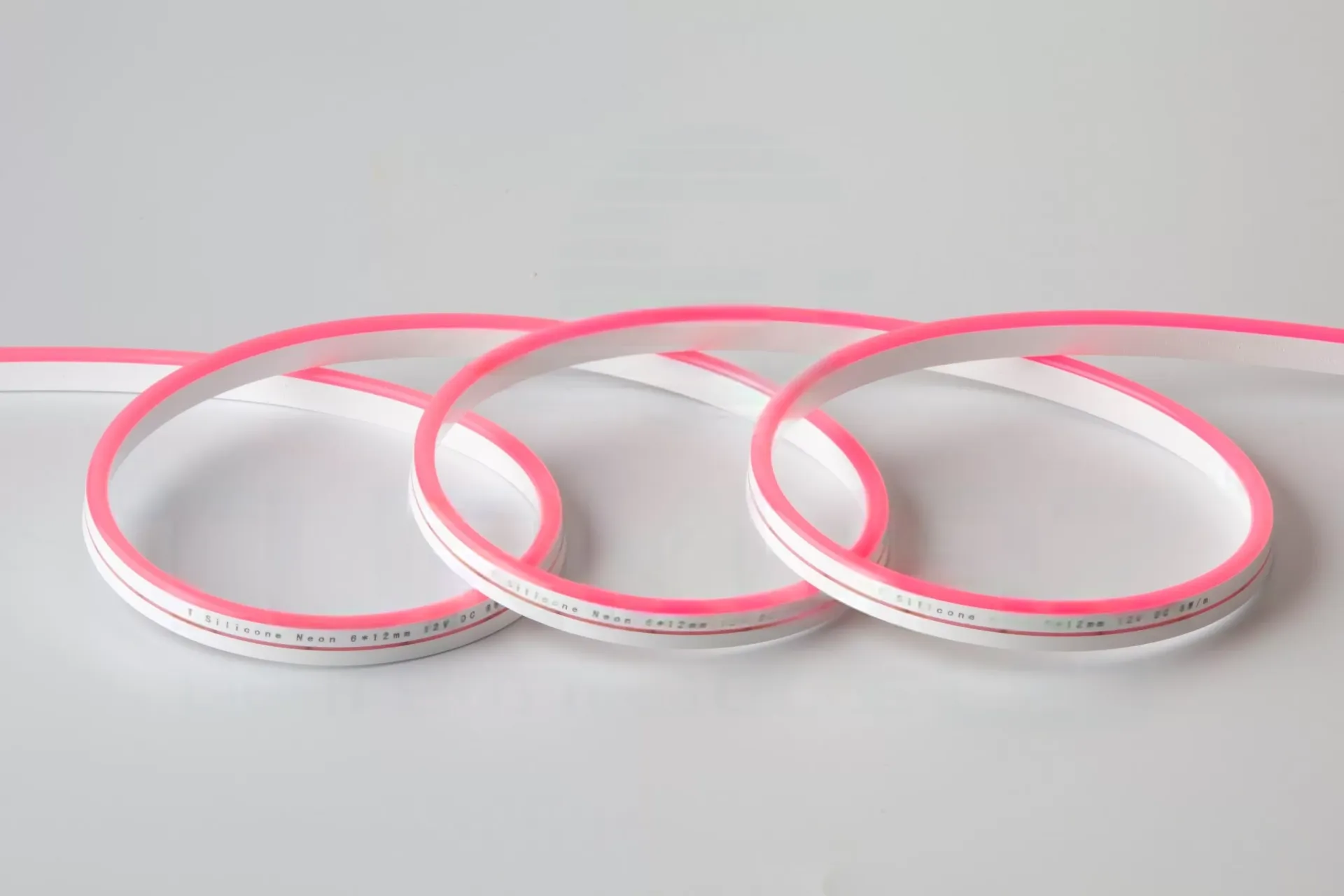 Neon LED Mix 1 cm IP67 Neo Plus 6x12 mm Pembe - 5 Metre