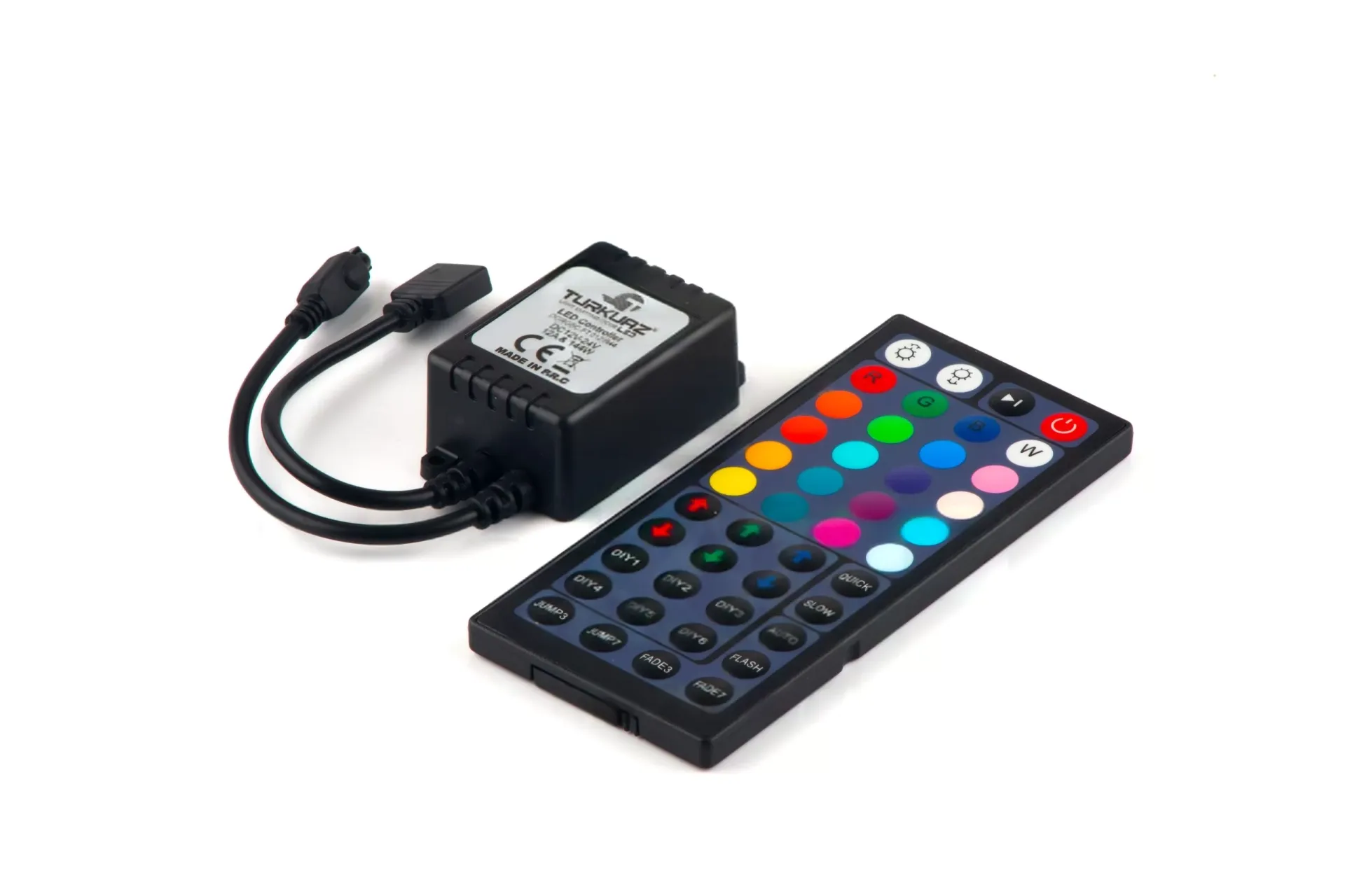 Şerit LED RGB Kontrol Cihazı – 12 Amper 44 Tuşlu