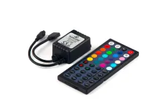 Şerit LED RGB Kontrol Cihazı – 12 Amper 44 Tuşlu