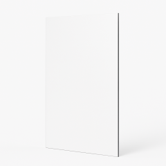 Alüminyum Levha Baskıya Uygun - AA3105 Beyaz - 1 mm - 100x200 cm