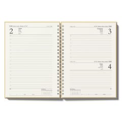 GÖLBAŞI KUŞE MUKAVVA SIVAMA SPİRALLİ AJANDA (20x28CM)