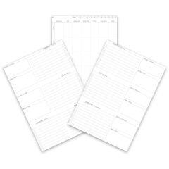 KOLEJ LACİVERT SPİRALLİ HAFTALIK PLANLAYICI (20x28 CM)