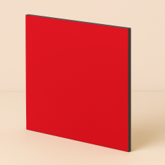 Aluminum Composite Panel 4 mm ASAŞ 005 Red - 125x320 cm
