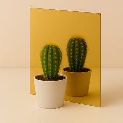 Alüminyum Kompozit Levha 4 mm ASAŞ 008 Altın Ayna - 125x320 cm