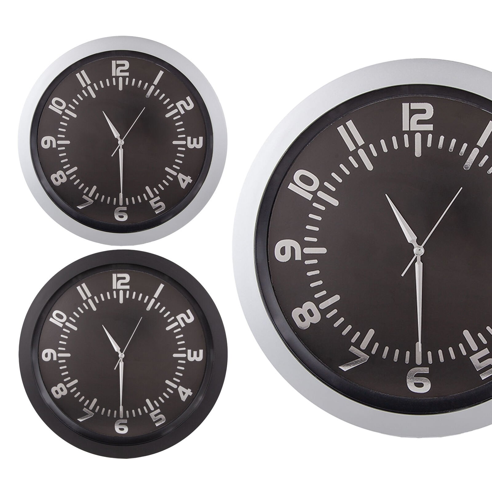 POSEIDON PLASTİK KASA DUVAR SAATİ 350MM