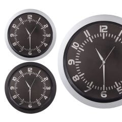 POSEIDON PLASTİK KASA DUVAR SAATİ 350MM