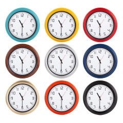 ATLAS PLASTİK KASA DUVAR SAATİ (380MM)