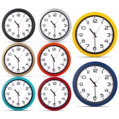 HERA PLASTİK KASA DUVAR SAATİ (350MM)