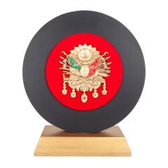 İHTİŞAM OSMANLI ARMASI KABARTMALI PLAKET