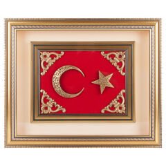 GÖKTÜRK AYYILDIZ KABARTMALI TABLO