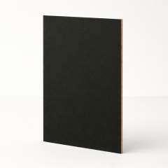5 mm Siyah Tek Yüz Boyalı MDF Levha 210x280 cm (Ebatlama Notu Giriniz)