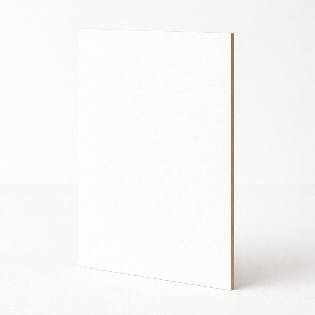 5 mm Beyaz Tek Yüz Boyalı MDF Levha 210x280 cm (Ebatlama Notu Giriniz)