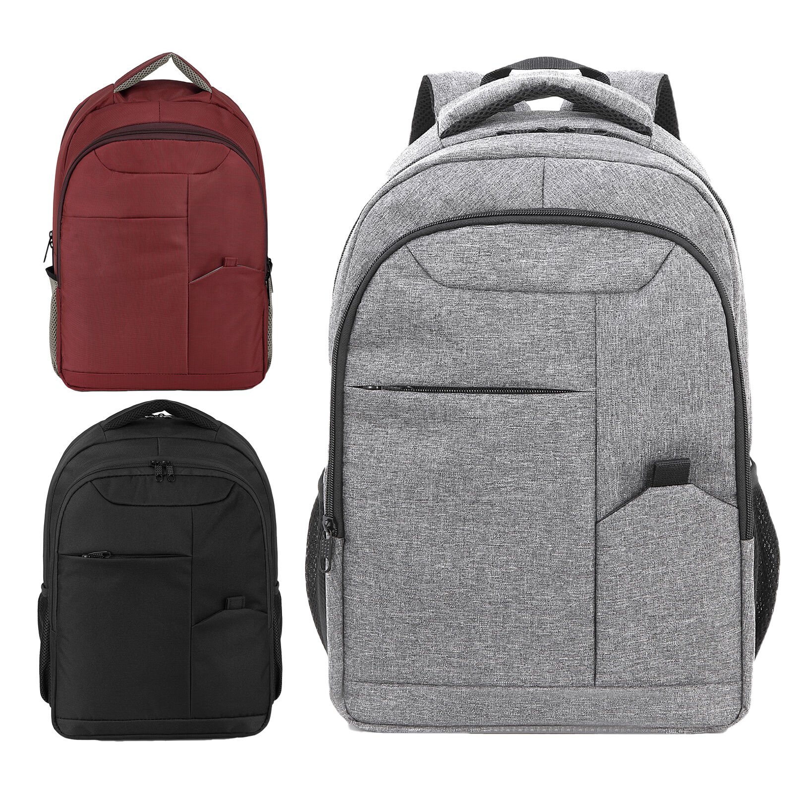 GÖÇ GRİ LAPTOP BÖLMELİ SIRT ÇANTASI