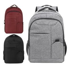 GÖÇ GRİ LAPTOP BÖLMELİ SIRT ÇANTASI