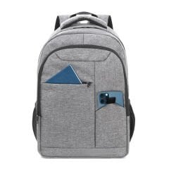 GÖÇ GRİ LAPTOP BÖLMELİ SIRT ÇANTASI