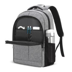 GÖÇ GRİ LAPTOP BÖLMELİ SIRT ÇANTASI