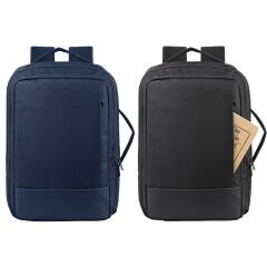 KEŞİF LACİVERT LAPTOP BÖLMELİ SIRT ÇANTASI