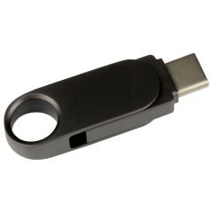 BOLKAR SİYAH 32 GB MİNİ TYPE-C OTG METAL USB BELLEK