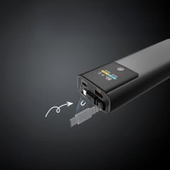 AKYAKA 20.000 MAH SİYAH POWERBANK