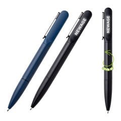 SÖKE LACİVERT IŞIKLI METAL TÜKENMEZ KALEM