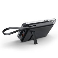 KAYABEYİ 10.000 MAH SİYAH MAGSAFE  ve  WIRELESS POWERBANK