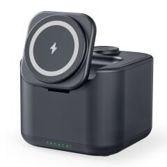 LOTUS SİYAH HOPARLÖR VE WIRELESS SARJ STANDI