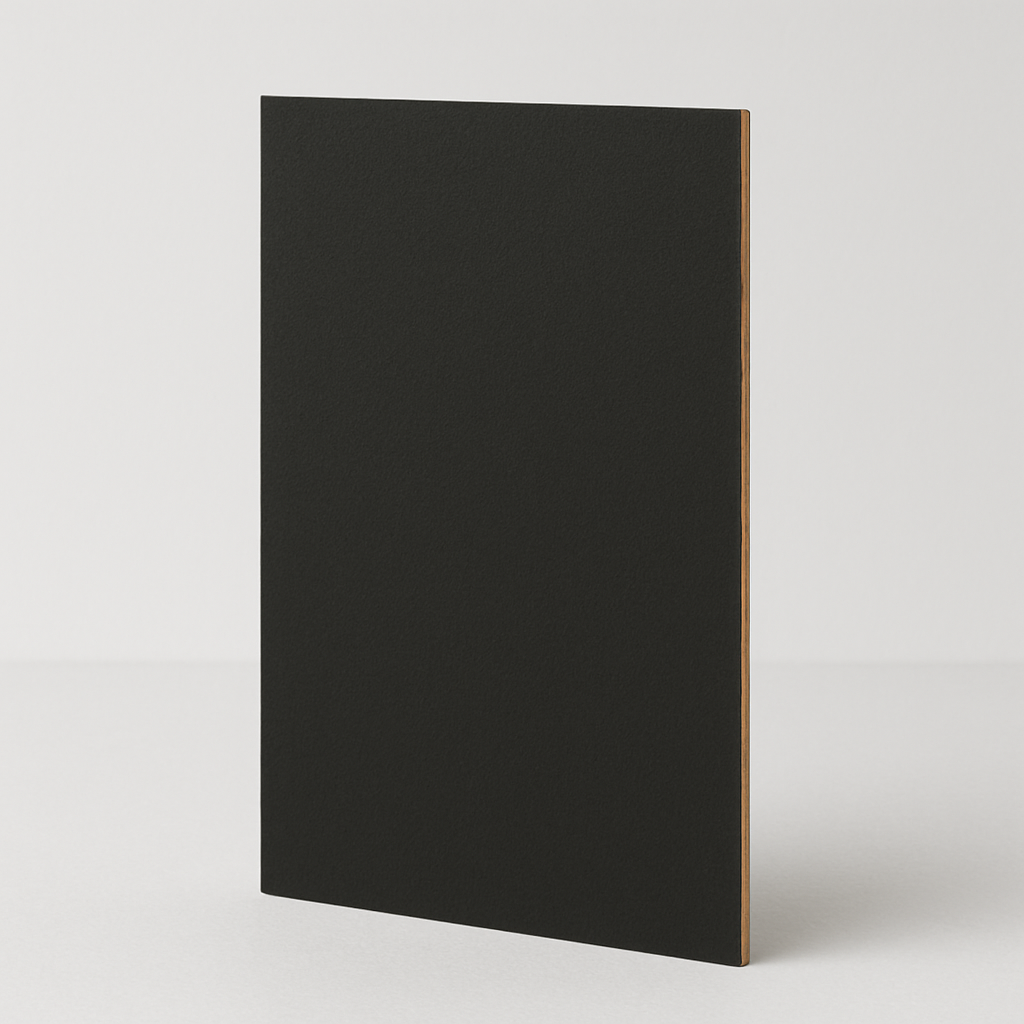 2,7 mm Siyah Tek Yüz Boyalı MDF Levha 170x210 cm (Ebatlama Notu Giriniz)