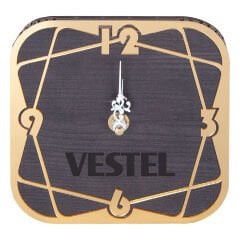 VARDA123 AHŞAP MASAÜSTÜ SAAT (145X145 MM)