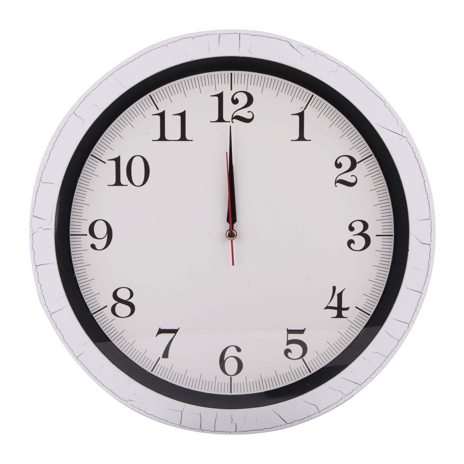 RULER208 PLASTİK KASA DUVAR SAATİ (355 MM)