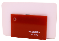Pleksan Kırmızı Pleksi (K-116) 2,8 mm 135x200 cm