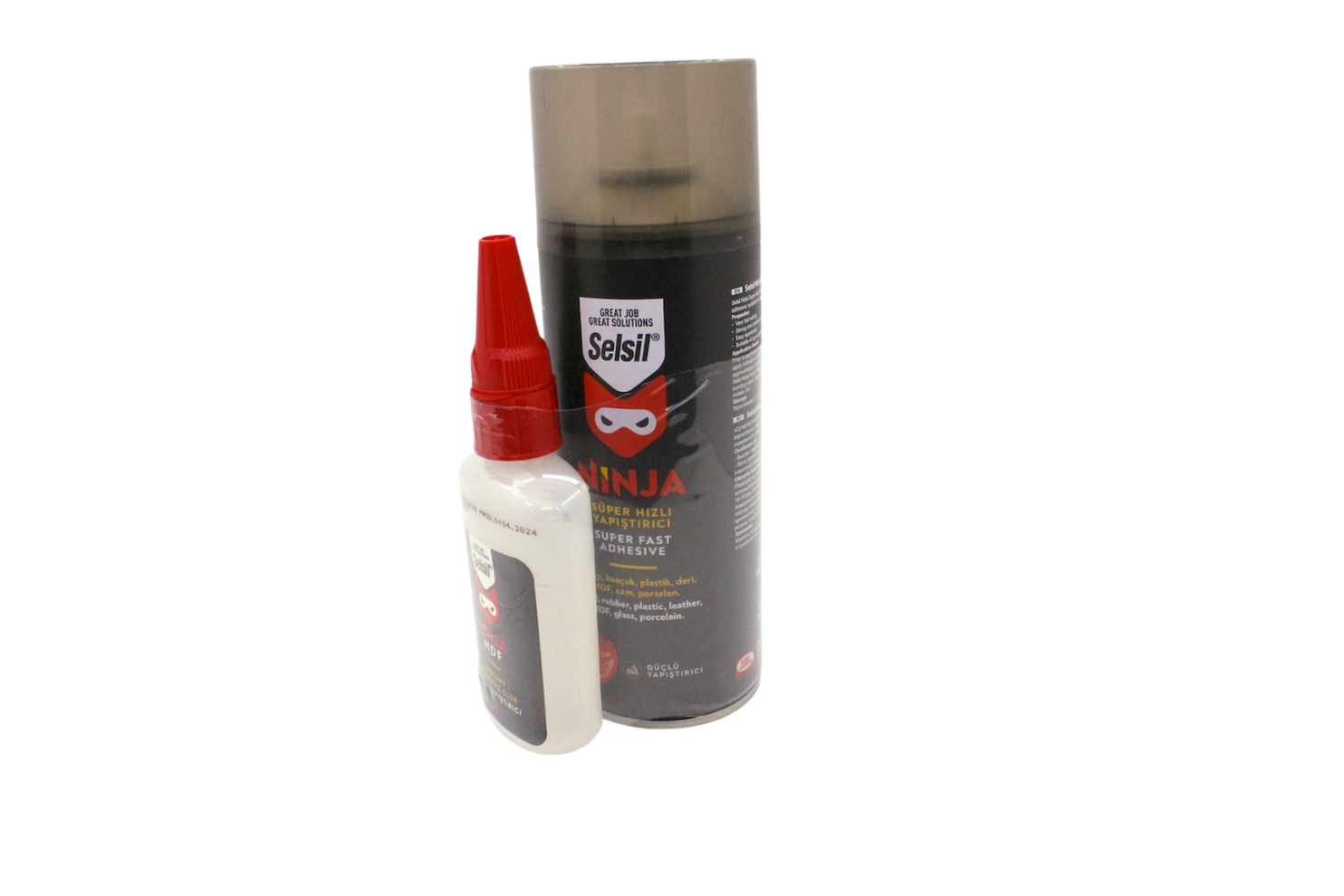 Selsil Ninja Süper Hızlı MDF Yapıştırıcı Seti (100g + 400ml)