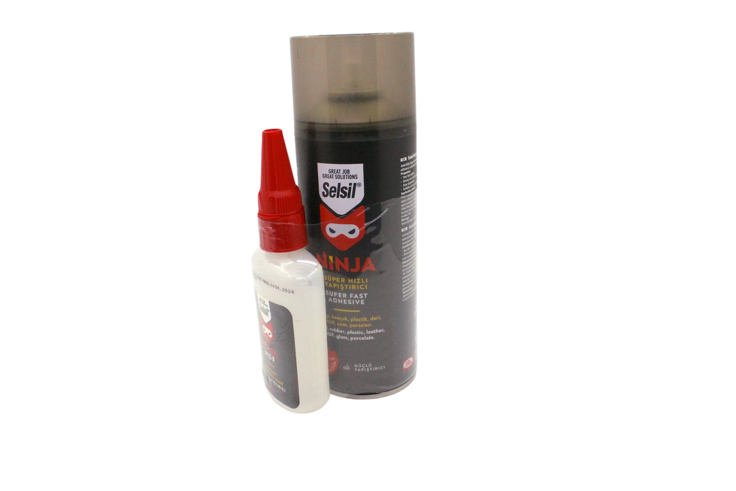 Selsil Ninja Süper Hızlı MDF Yapıştırıcı Seti (100g + 400ml)