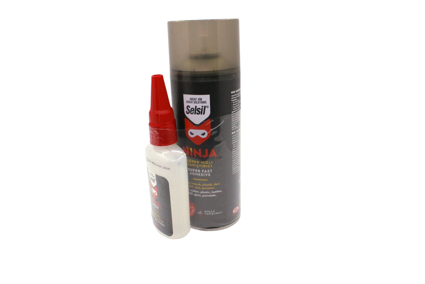Selsil Ninja Süper Hızlı MDF Yapıştırıcı Seti (100g + 400ml)
