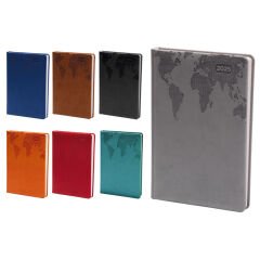 KOCATEPE SİYAH TARİHLİ AJANDA (17X24 CM)