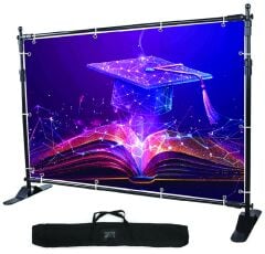 Backdrop Stand – Teleskobik, Ayarlanabilir ve Taşınabilir Arka Plan Sistemi