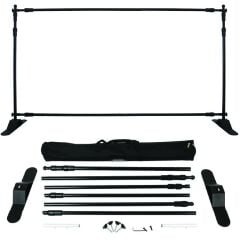 Backdrop Stand – Teleskobik, Ayarlanabilir ve Taşınabilir Arka Plan Sistemi