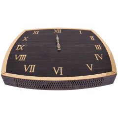 FLORA AHŞAP DUVAR SAATİ (410X410 MM)