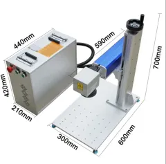 50W Fiber Lazer Markalama Makinesi