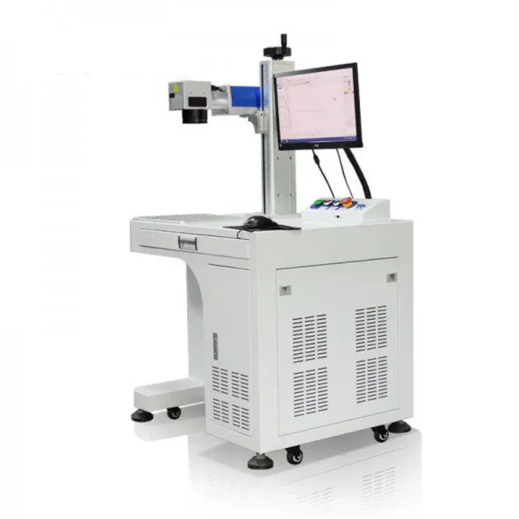 50W Masalı Bilgisayarlı Fiber Lazer Markalama Makinesi
