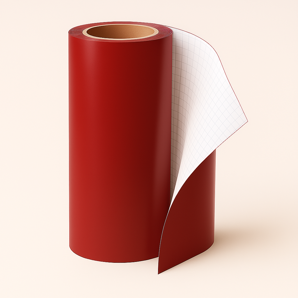 Oracal 641 Ekonomik Renkli Kesim Folyosu 031 Kırmızı - Parlak - 5 Metre - 126 cm