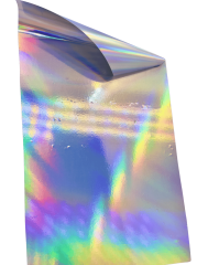 Hologram Parlak Folyo – Yansımalı Renk Geçişli Efekt - 127 cm