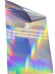 Hologram Parlak Folyo – Yansımalı Renk Geçişli Efekt - 127 cm