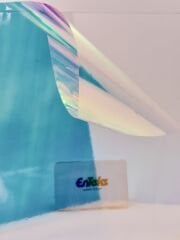 Transparan Hologram Folyo - 137 cm