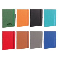 ANITTEPE YEŞİL TARİHLİ GİZLİ SPİRALLİ AJANDA (17X24 CM)