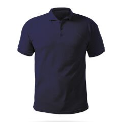 AÇELYA LACİVERT XXL POLO YAKA TİŞÖRT