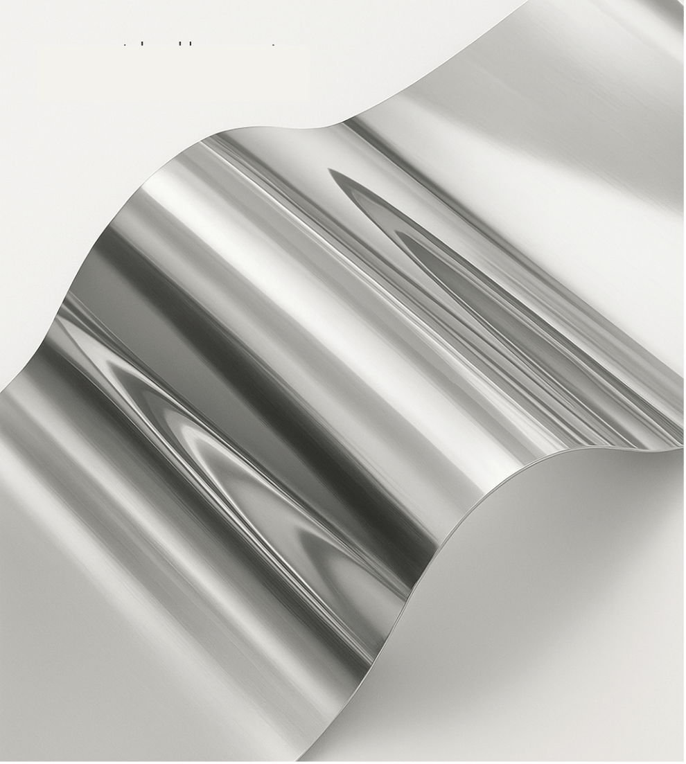 Aynalı PVC Levha - Yapışkanlı (SIBU) 0,50 mm 100x280 cm Gümüş Ayna