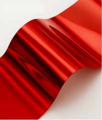 Aynalı PVC Levha - Yapışkanlı (SIBU) 0,50 mm 100x280 cm Kırmızı Ayna