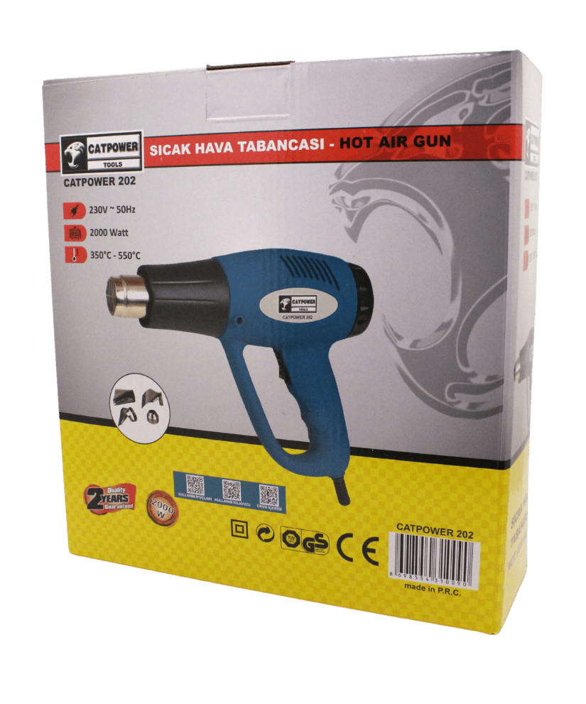 Sıcak Hava Tabancası 2000W - Catpower 202